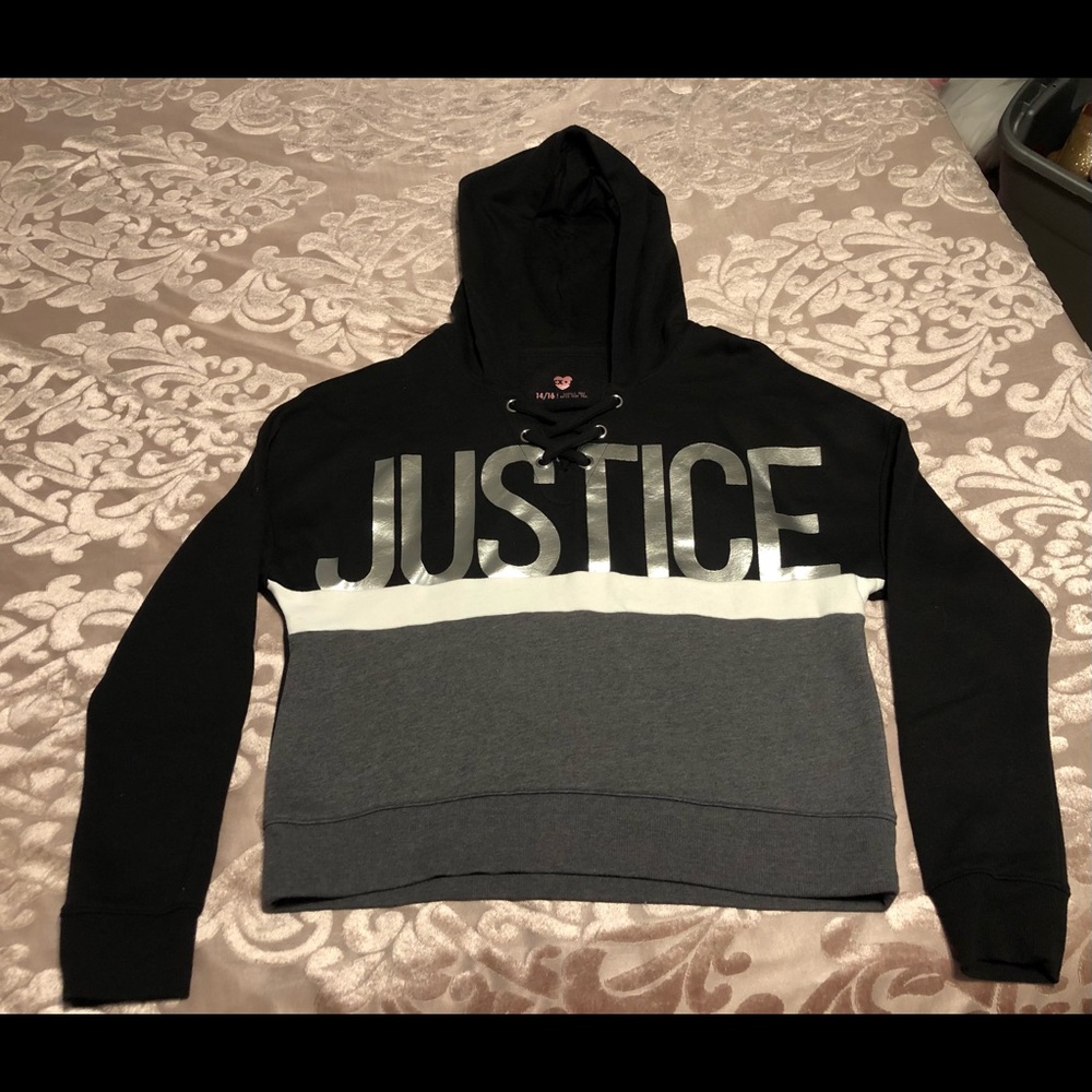 Girls justice hoodie